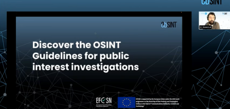 Discover the OSINT Guidelines – webinar replay